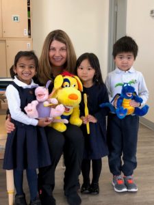 Peggy at Grey Matter Montessori School | Northern Hills Dental | NW Calgary